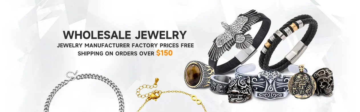 stainless steel jewelry Banner