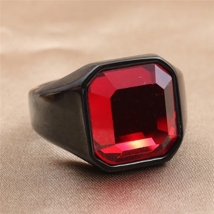 Wholesale Gemstone Rings for Men – Minimalist Titanium & Stainless Steel | AliExpress Hot Seller, Bulk Holiday Jewelry