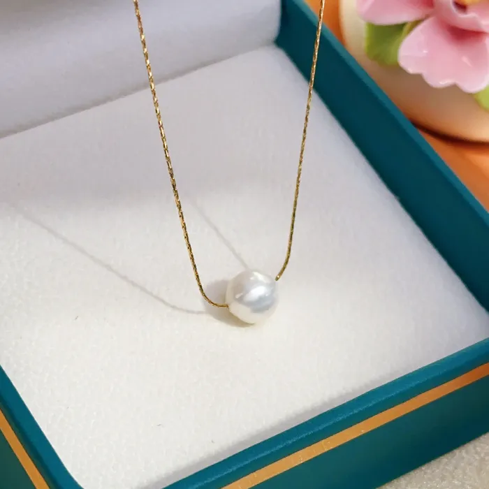 Wholesale Freshwater Pearl Stainless Steel Necklace | Bulk Supplier & Factory Price Minimalist Luxury Jewelry for Women