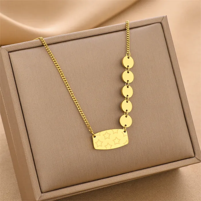 Wholesale Heart Stainless Steel Necklace | Bulk Supplier & Factory Price Minimalist Luxury Choker for Women