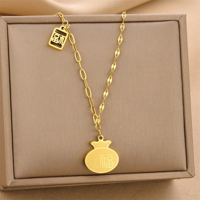 Wholesale Heart Stainless Steel Necklace | Bulk Supplier & Factory Price Minimalist Luxury Choker for Women