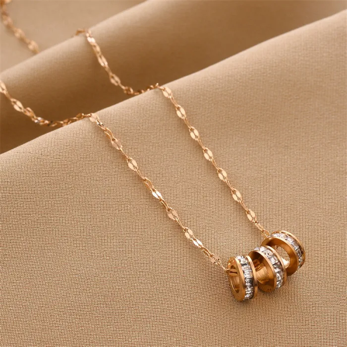 Wholesale Artistic Heart Stainless Steel Necklace | Factory Price Minimalist Jewelry for Women