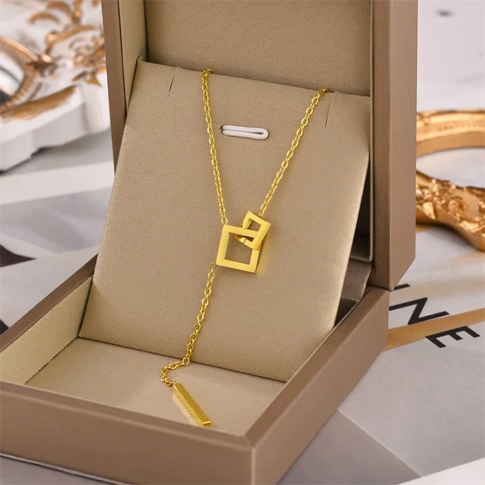 Wholesale New Heart Stainless Steel Necklace | Factory Price Bulk Supplier Trendy Jewelry for Women