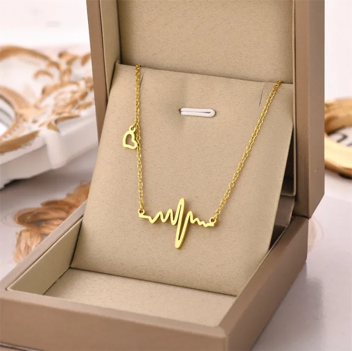 Wholesale Modern Heart Necklace | Bulk Supplier & Factory Price Stylish Stainless Steel Jewelry