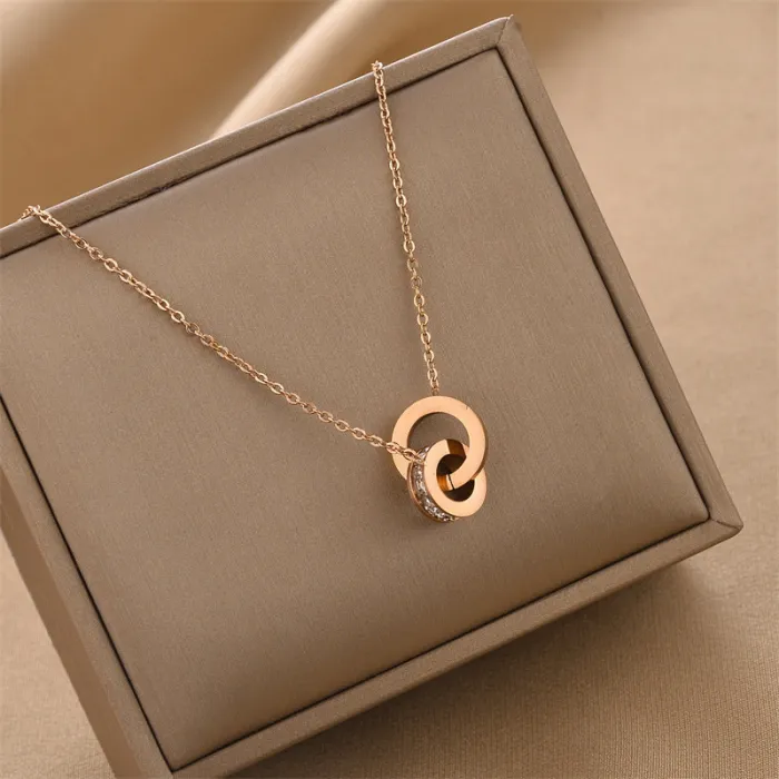 Wholesale Gift Heart Necklace | Factory Price Stainless Steel Luxury Jewelry for Women