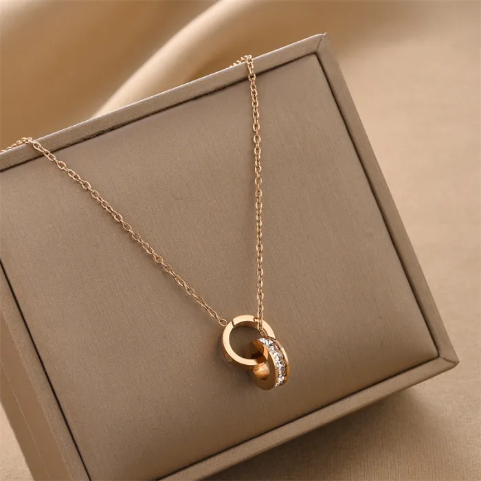 Wholesale Gift Heart Necklace | Factory Price Stainless Steel Luxury Jewelry for Women