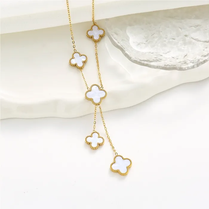 Wholesale Summer Stainless Steel Necklaces | Bulk Supplier & Factory Price Fresh Minimalist Jewelry