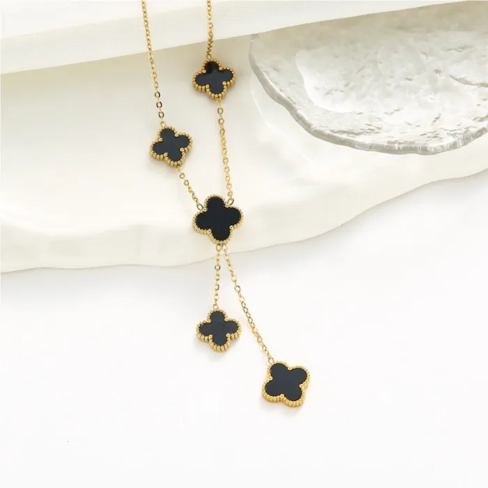 Wholesale Summer Stainless Steel Necklaces | Bulk Supplier & Factory Price Fresh Minimalist Jewelry