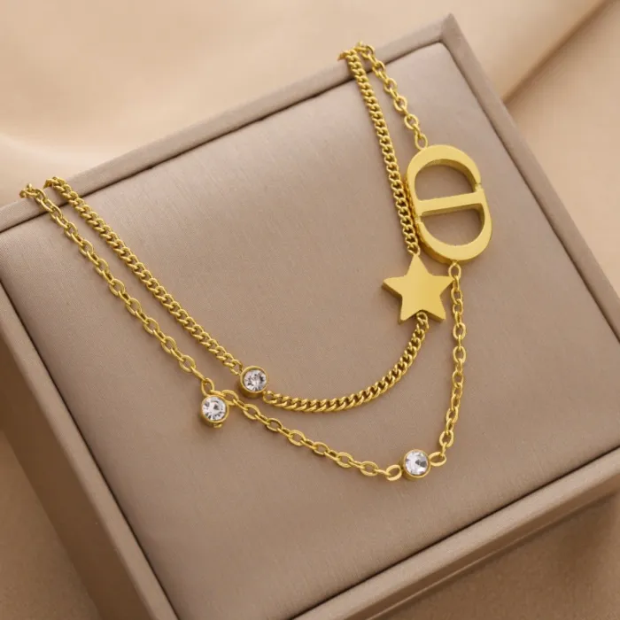 Wholesale Premium Stainless Steel Necklace Set | Factory Price Luxury Jewelry Supplier