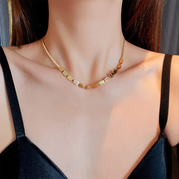 Wholesale Fresh Style Stainless Steel Necklaces | Factory Price Minimalist Jewelry for Summer