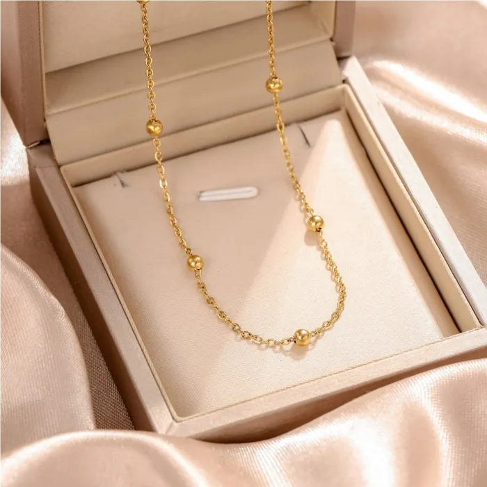 Wholesale Romantic Stainless Steel Necklace Collection | Bulk Supplier & Factory Price Elegant Jewelry