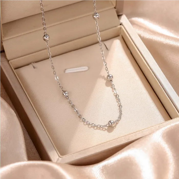 Wholesale Romantic Stainless Steel Necklace Collection | Bulk Supplier & Factory Price Elegant Jewelry