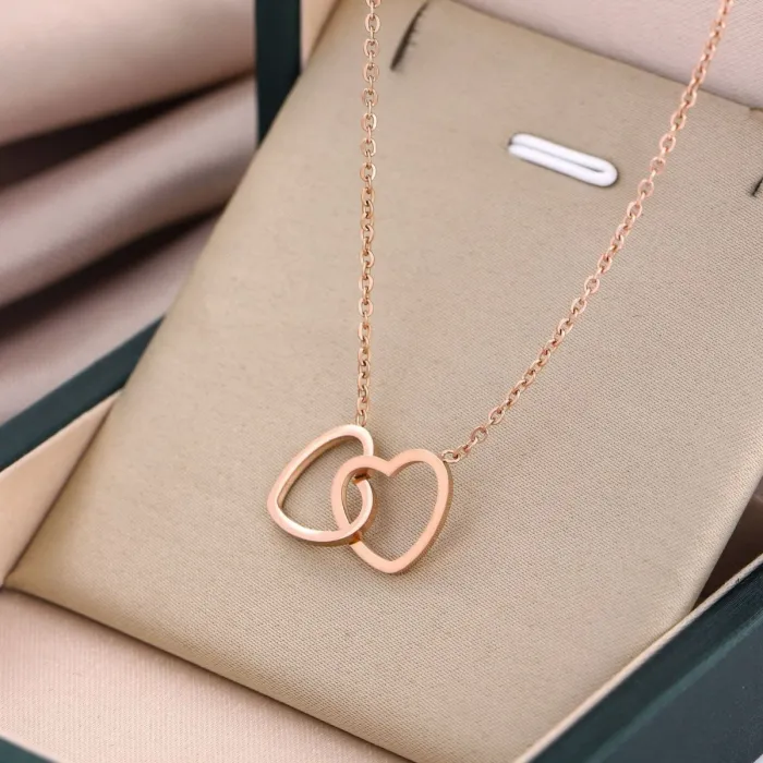 Wholesale Romantic Stainless Steel Necklace Collection | Bulk Supplier & Factory Price Elegant Jewelry