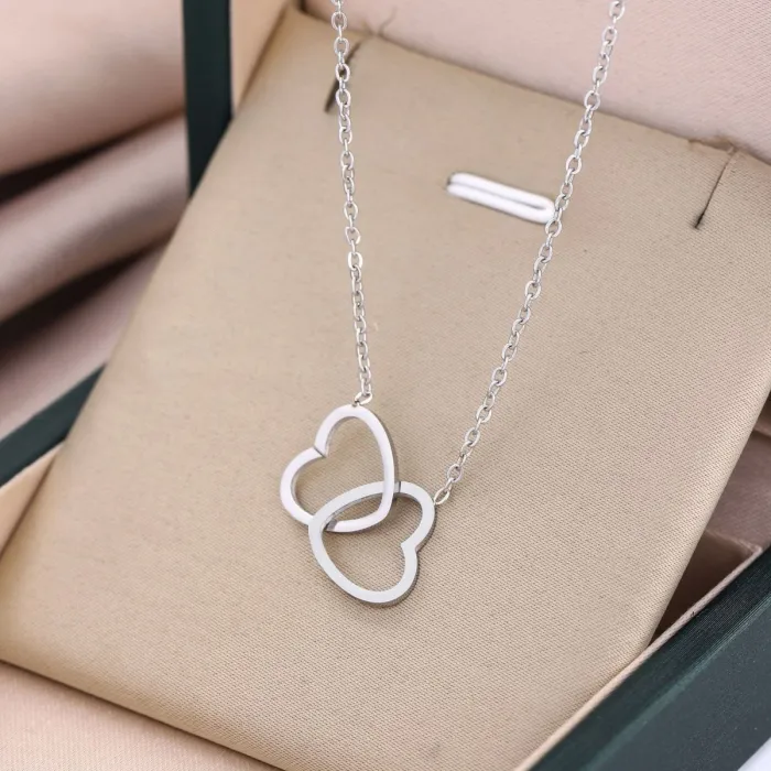 Wholesale Romantic Stainless Steel Necklace Collection | Bulk Supplier & Factory Price Elegant Jewelry