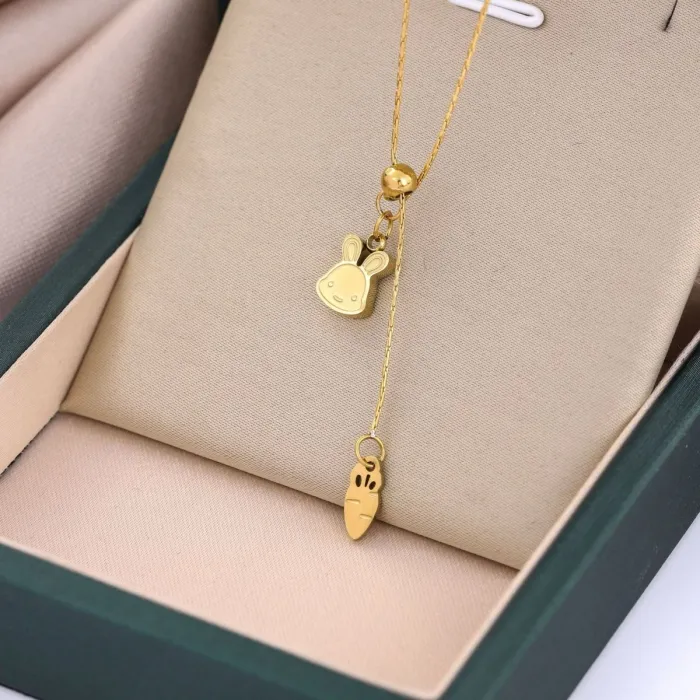 Wholesale Romantic Stainless Steel Necklace Collection | Bulk Supplier & Factory Price Elegant Jewelry