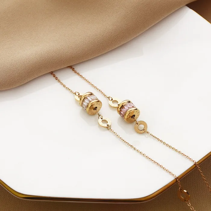 Wholesale Rose Gold Stainless Steel Bracelet | Bulk Supplier & Factory Price Minimalist Friendship Jewelry for Women