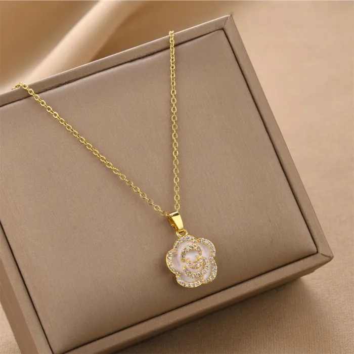 Wholesale Non-Fading Stainless Steel Necklace | Factory Price Durable Minimalist Jewelry for Women