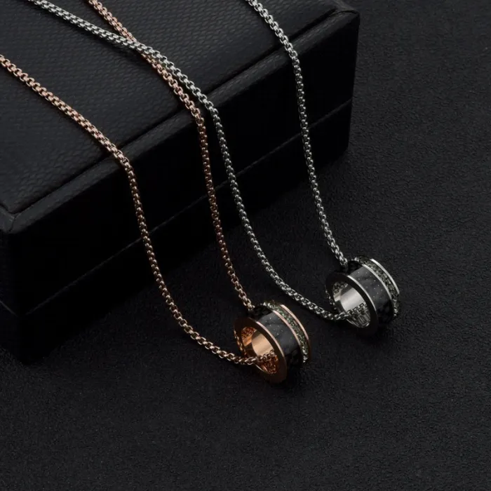 Wholesale Stainless Steel Bead Pendant Necklace | Bulk Supplier Factory Price Men's & Couple Fashion Jewelry