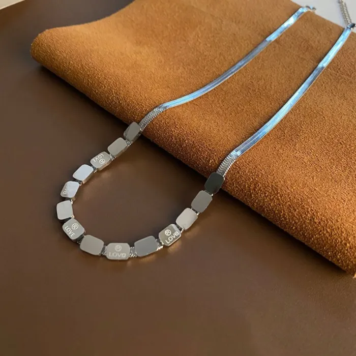 Wholesale Chic Stainless Steel Necklace | Bulk Supplier & Factory Price Elegant Jewelry for Women