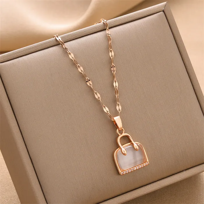 Wholesale Minimalist Stainless Steel Necklace | Factory Price Bulk Supplier Everyday Jewelry