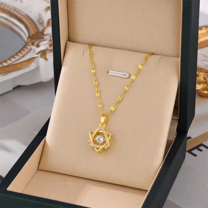 Wholesale Trendy Stainless Steel Necklace | Bulk Supplier & Factory Price Modern Jewelry