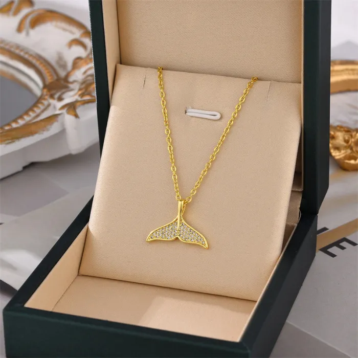 Wholesale Trendy Stainless Steel Necklace | Bulk Supplier & Factory Price Modern Jewelry