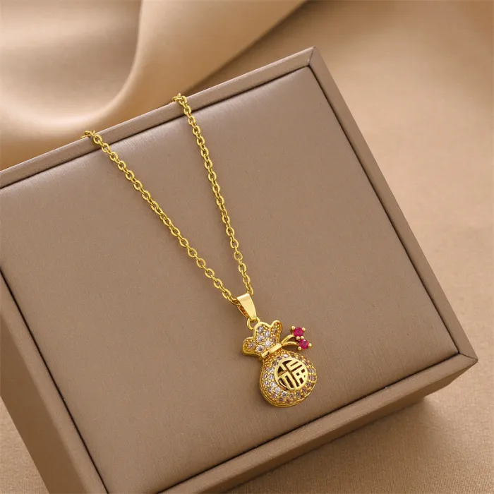 Wholesale Hot-Selling Stainless Steel Necklace | Factory Price Popular Minimalist Jewelry for Women