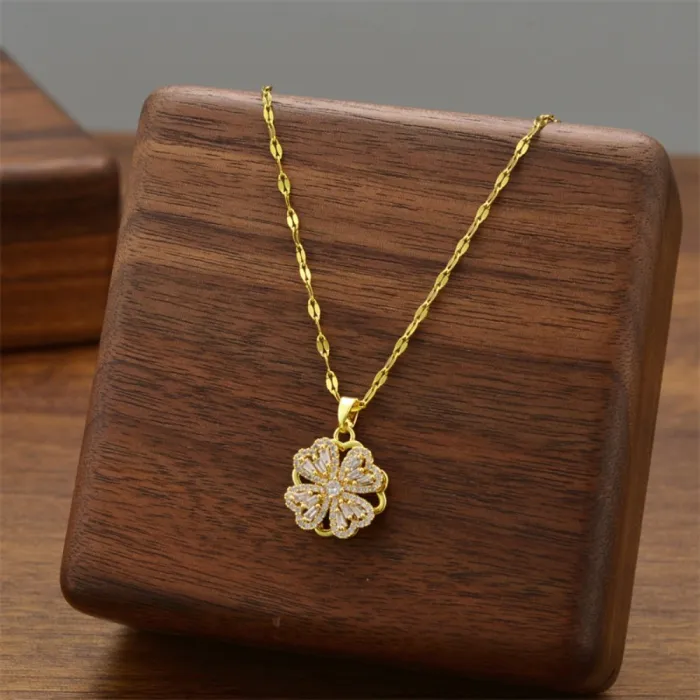 Wholesale Chic Stainless Steel Necklace | Factory Price Minimalist Jewelry for Women