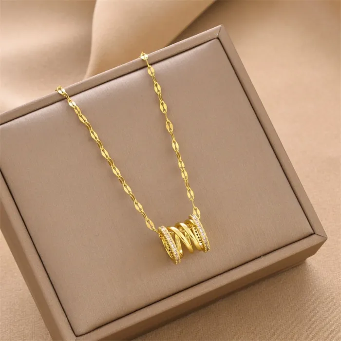 Wholesale Chic Stainless Steel Necklace | Factory Price Minimalist Jewelry for Women