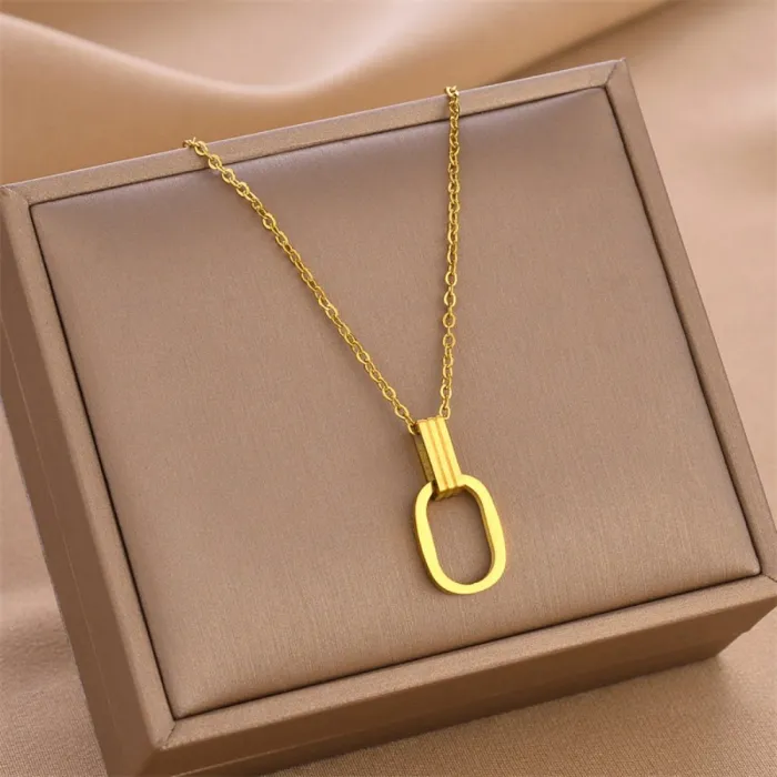 Wholesale Feminine Stainless Steel Necklace | Factory Price Bulk Supplier Elegant Jewelry