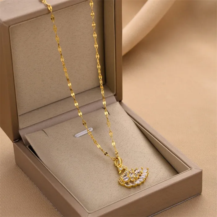 Wholesale Gift Stainless Steel Necklace | Factory Price Bulk Supplier Elegant Jewelry for Women