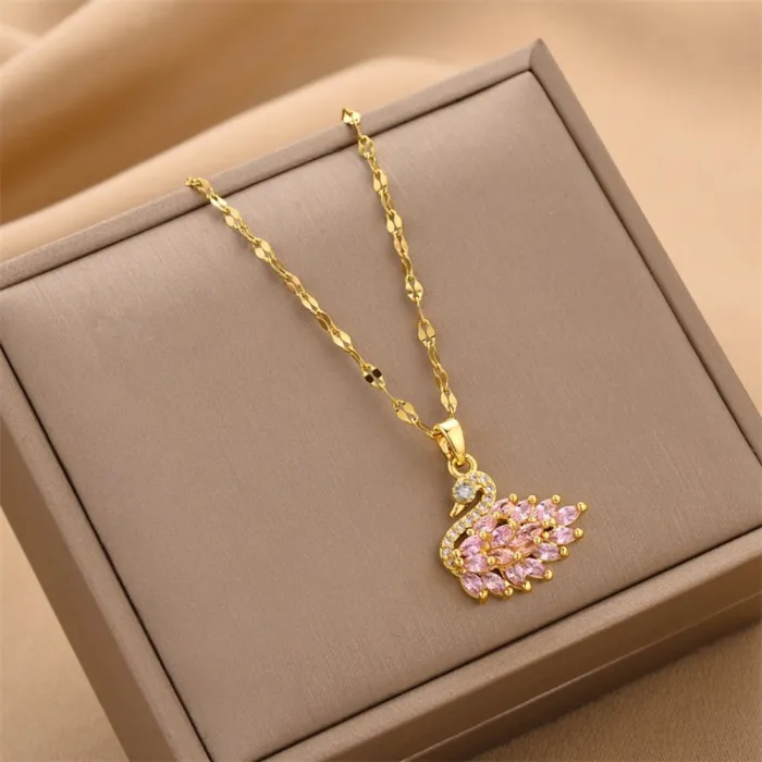 Wholesale Gift Stainless Steel Necklace | Factory Price Bulk Supplier Elegant Jewelry for Women