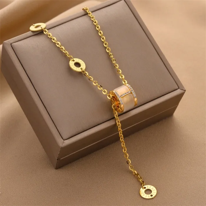 Wholesale Gift Stainless Steel Necklace | Factory Price Bulk Supplier Elegant Jewelry for Women