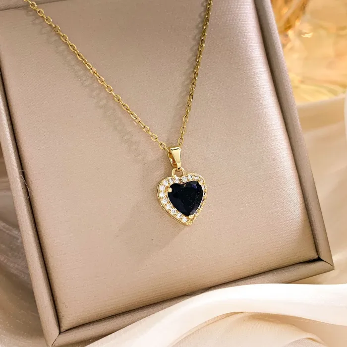 Wholesale Ocean Heart Pendant Necklace | Bulk Supplier & Factory Price Vintage Titanic Style Jewelry