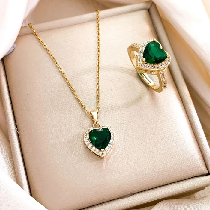 Wholesale Ocean Heart Pendant Necklace | Bulk Supplier & Factory Price Vintage Titanic Style Jewelry
