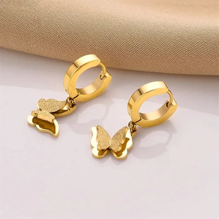 Wholesale Stainless Steel Earrings | Bulk Supplier & Factory Price Non-Fading Gold Rose Gold Titanium Jewelry