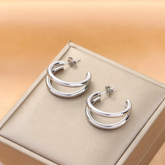 Wholesale Stainless Steel Earrings | Bulk Non-Fading Titanium Jewelry Supplier at Factory Price