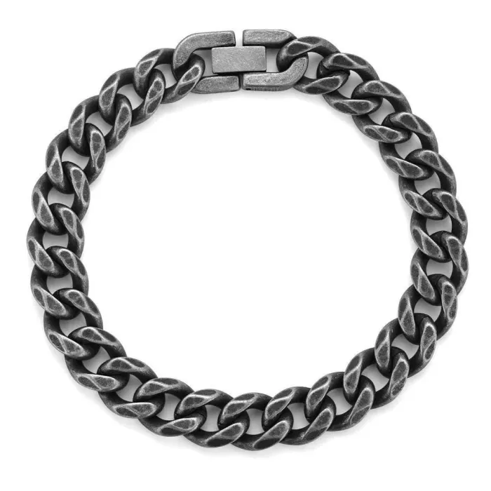 Wholesale Cuban Link Titanium Steel Bracelet | Bulk Supplier & Factory Price Wide Chain Hip Hop Jewelry for Men