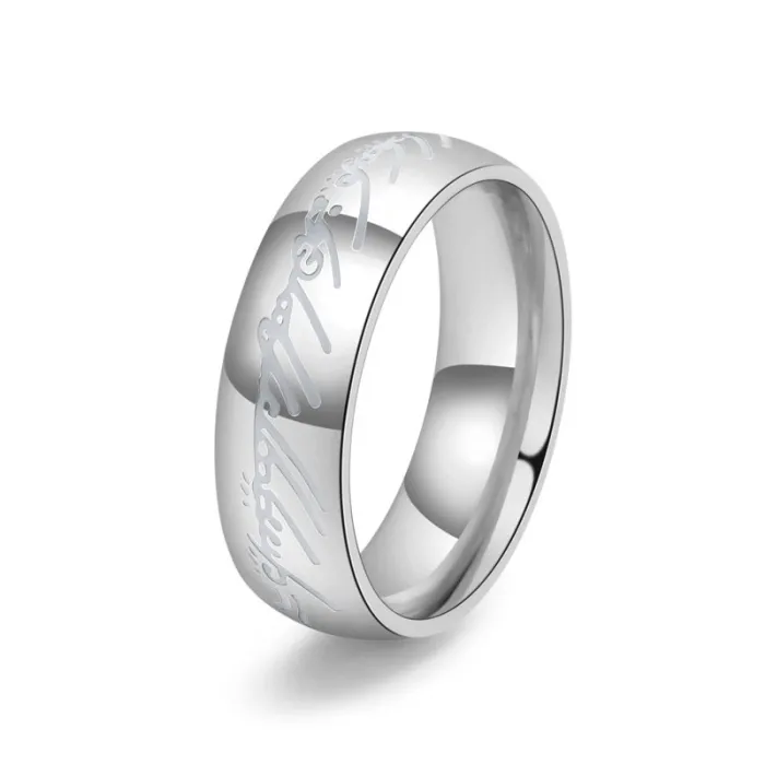 Wholesale Luminous Magic Ring Stainless Steel | Bulk Supplier Factory Price Bold Men's Fashion Jewelry