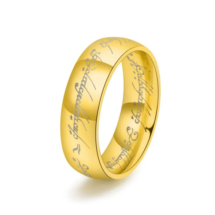 Titanium Steel 6MM Men’s Magic Ring | Bold Couple Stainless Steel Jewelry Factory Supply