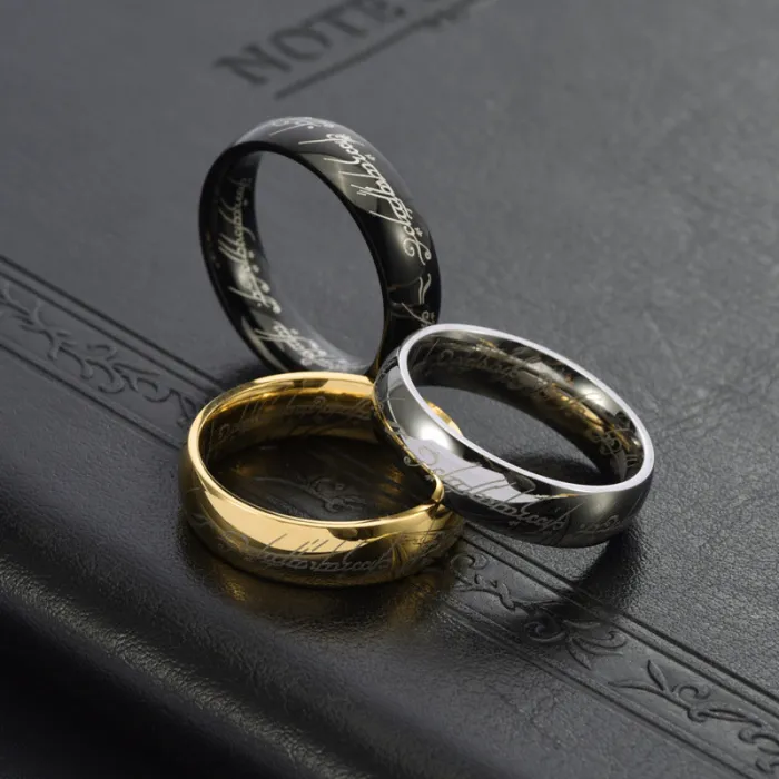 Titanium Steel 6MM Men’s Magic Ring | Bold Couple Stainless Steel Jewelry Factory Supply