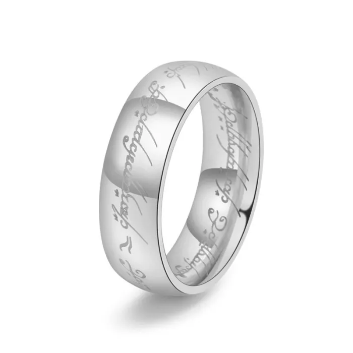 Titanium Steel 6MM Men’s Magic Ring | Bold Couple Stainless Steel Jewelry Factory Supply