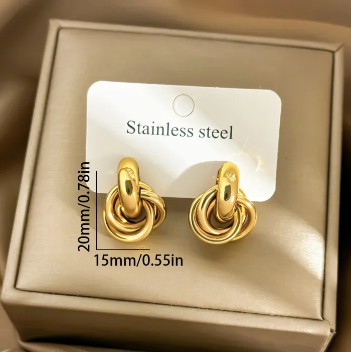 Wholesale Geometric Hoop Earrings | Bulk Supplier & Factory Price Hollow Oval Circle Luxury Jewelry for Women