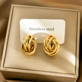 Wholesale Statement Geometric Earrings | Factory Price Hollow Oval Hoop Jewelry for Women - Jewelryto