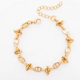 Chunky Titanium Steel Bracelet Wholesale | Hip Hop Punk Stainless Steel Chain Jewelry Supplier - Jewelryto