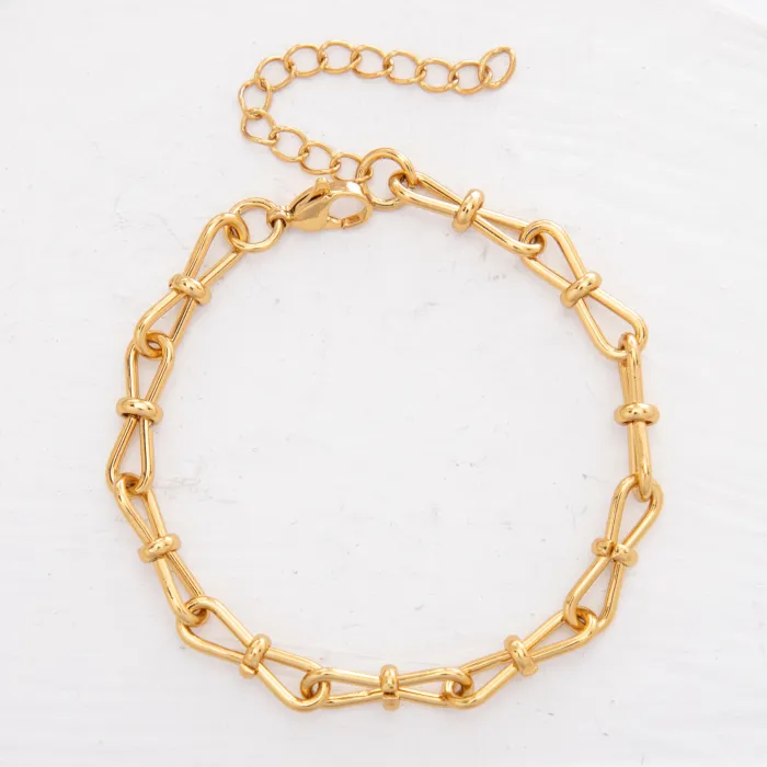 Chunky Titanium Steel Bracelet Wholesale | Hip Hop Punk Stainless Steel Chain Jewelry Supplier