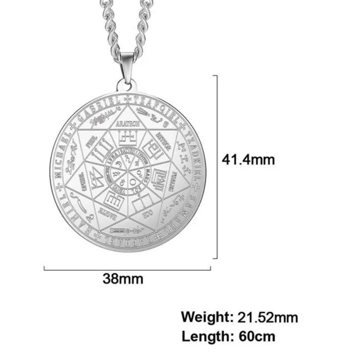 Wholesale Fashion Minimalist Laser Engraved Stainless Steel Necklace | Angel Long Oval Tag Pendant | 304 Stainless Steel Jewelry