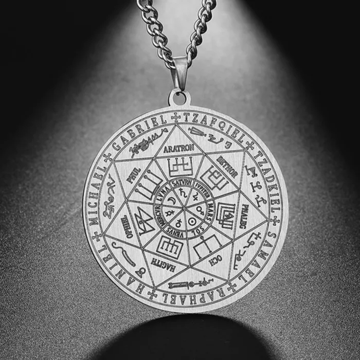 Wholesale Fashion Minimalist Laser Engraved Stainless Steel Necklace | Angel Long Oval Tag Pendant | 304 Stainless Steel Jewelry