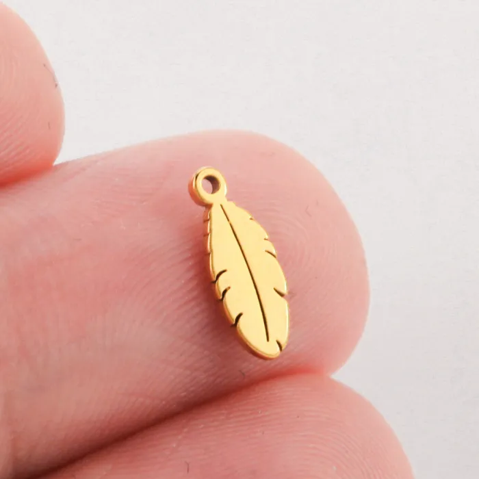 Stainless Steel Charms for Jewelry Making | Moon, Star, Lightning DIY Pendants | Suitable for Earrings, Necklaces, and Bracelets