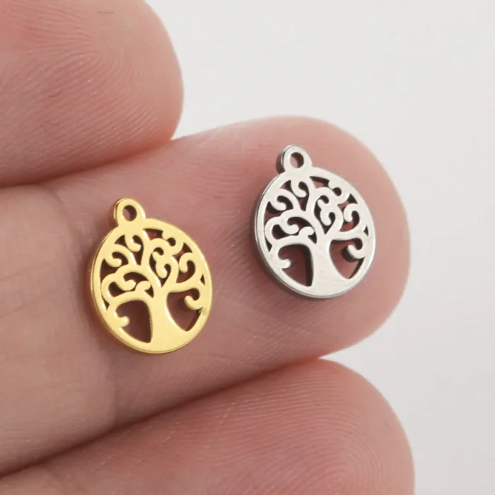 Stainless Steel Charms for Jewelry Making | Moon, Star, Lightning DIY Pendants | Suitable for Earrings, Necklaces, and Bracelets